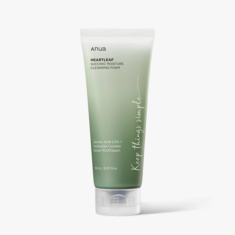 ANUA Anua Heartleaf Succinic Moisture Cleansing Foam 150mL