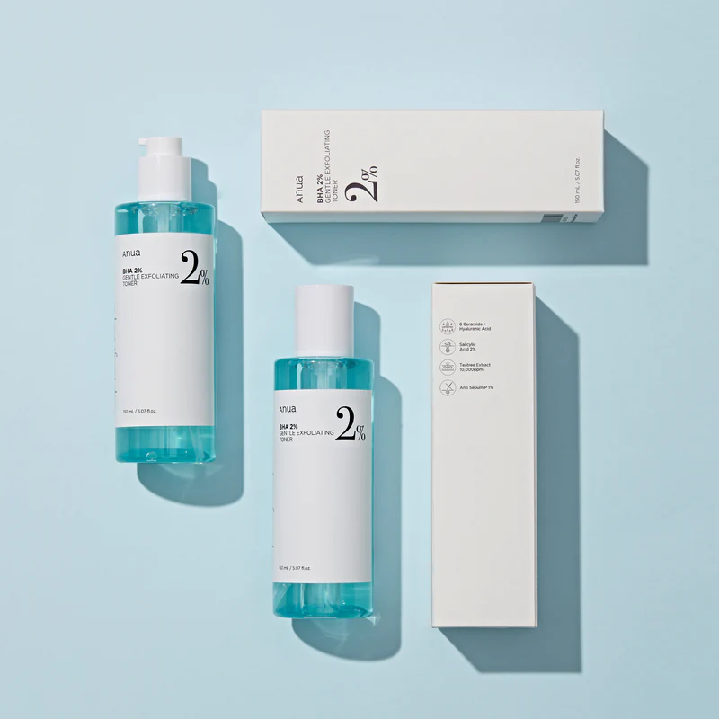 ANUA BHA 2% Gentle Exfoliating Toner 150mL