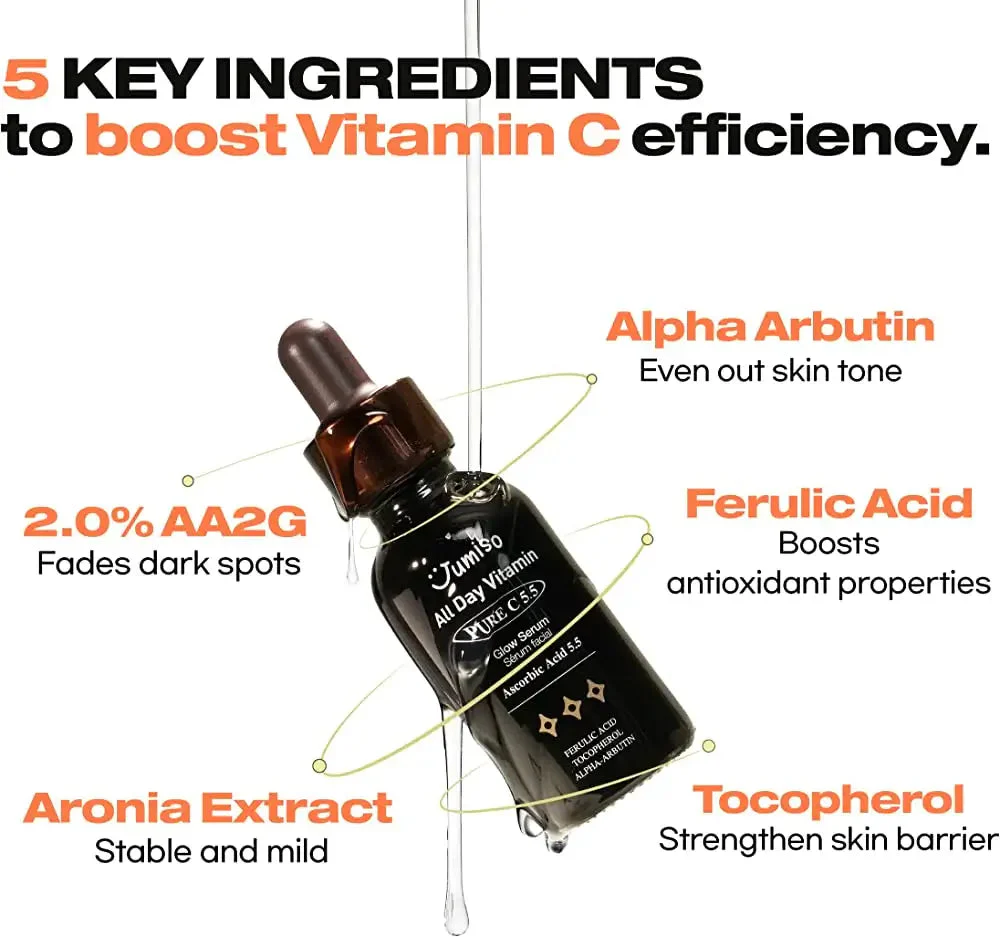 Jumiso All Day Vitamin, Pure C 5.5 Glow Serum 30mL