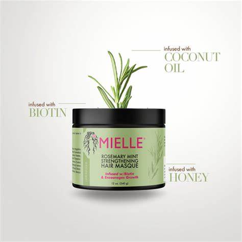 Mielle Rosemary Mint Strengthening Hair Masque 340g