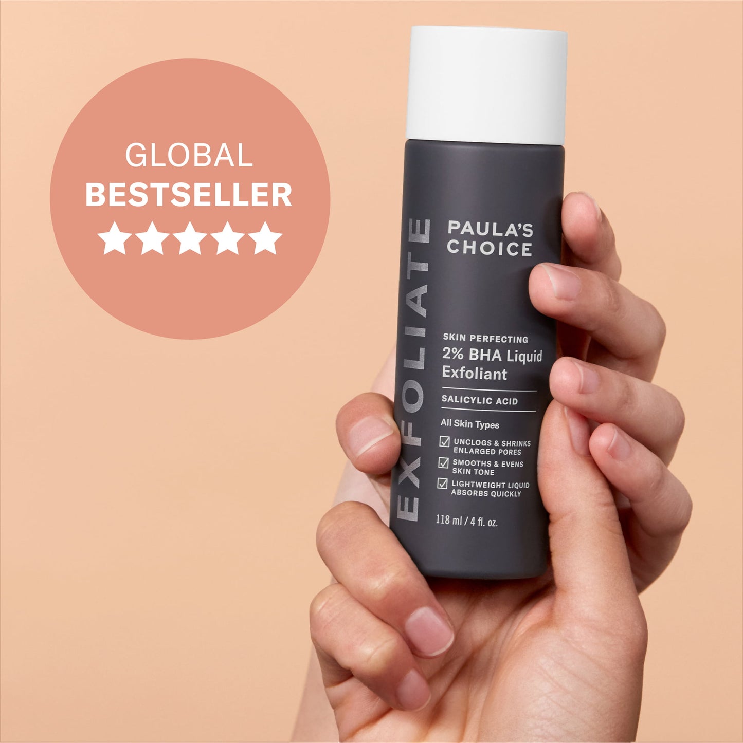 Paula's Choice SKIN PERFECTING 2% BHA Liquid Exfoliant 4oz