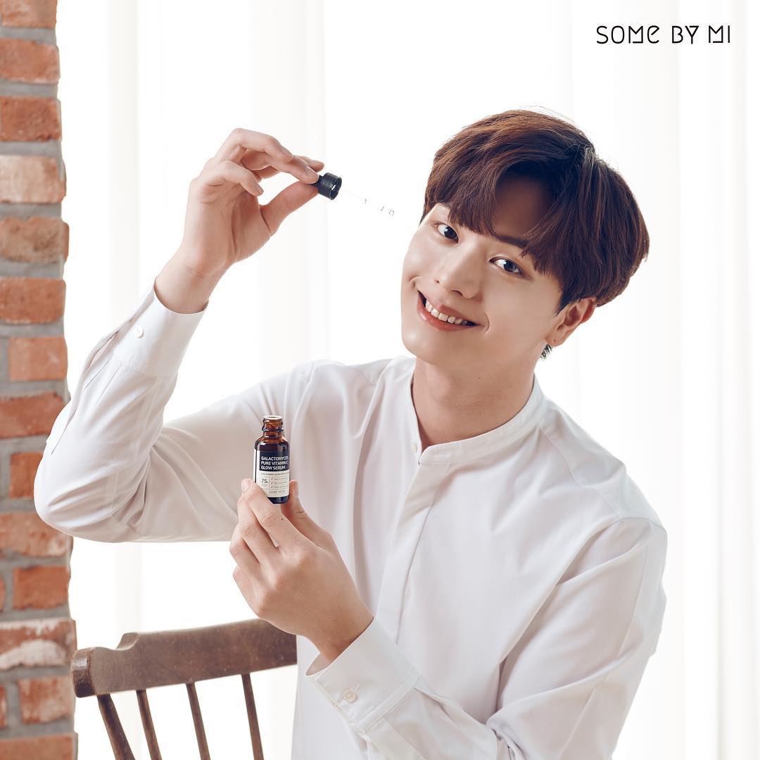 trying the glow serum