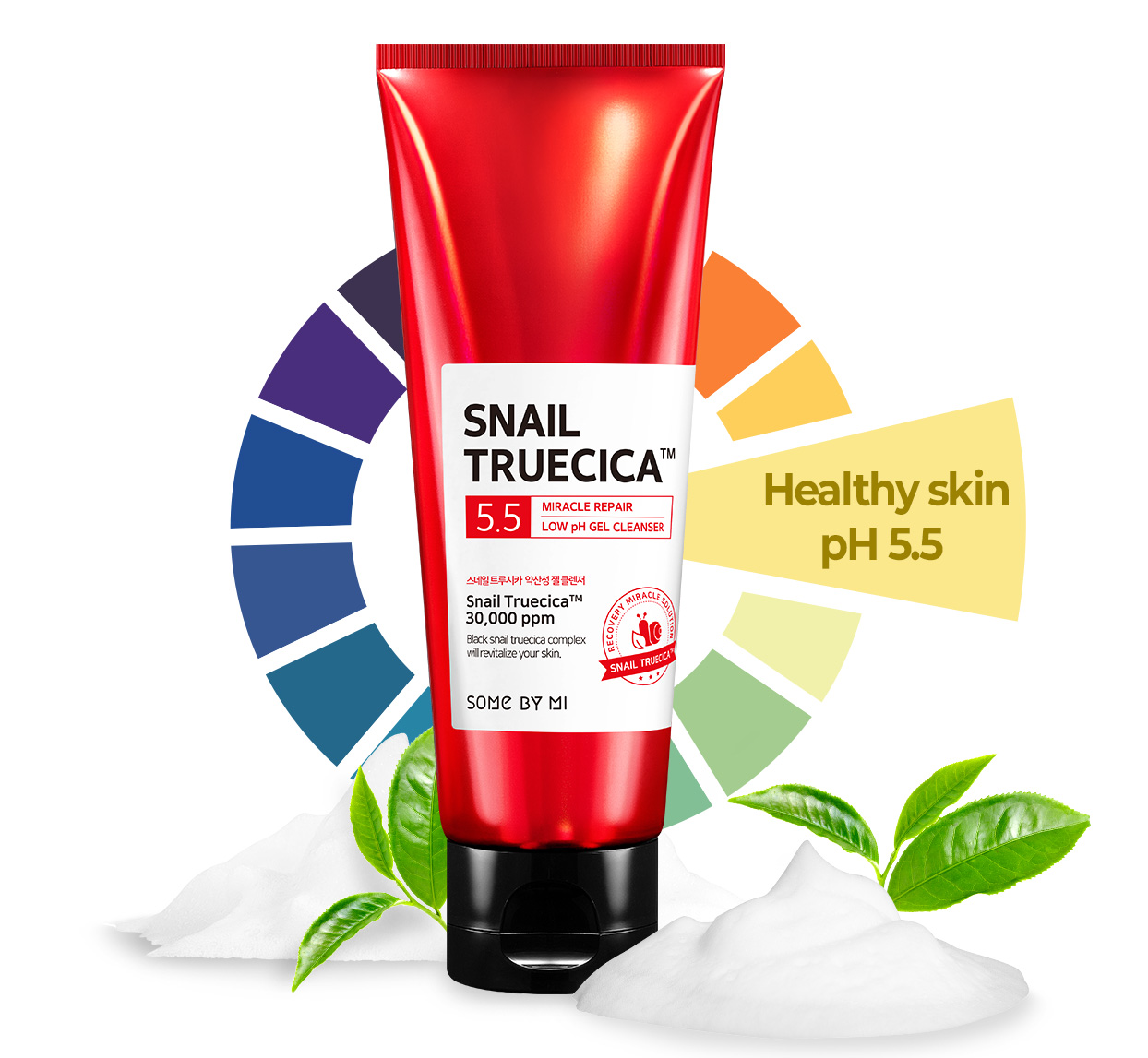 SNAIL TRUECICA MIRACLE REPAIR LOW pH GEL CLEANSER 100ML