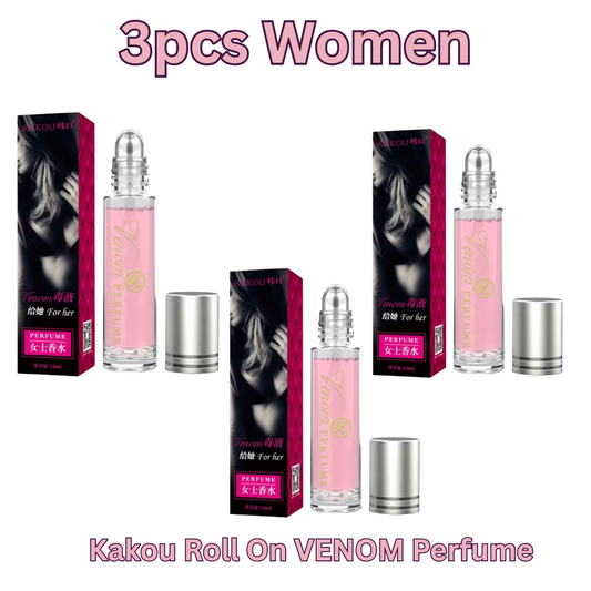 10ml Kakou Venom Pheromone Roll-on Perfume Removal Odor Long Lasting Romantic Dating Perfume (3pcs)