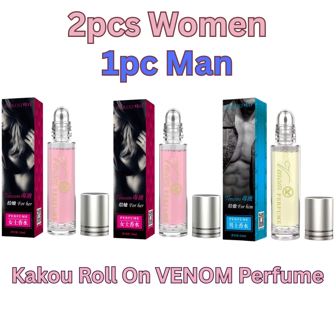 10ml  Venom Pheromone Roll-on Perfume Removal Odor Long Lasting Romantic Dating Perfume (3pcs)
