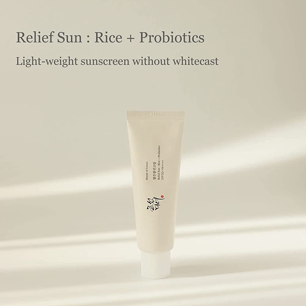 Beauty of Joseon Relief Sun: Rice + Probiotics SPF50+PA+++