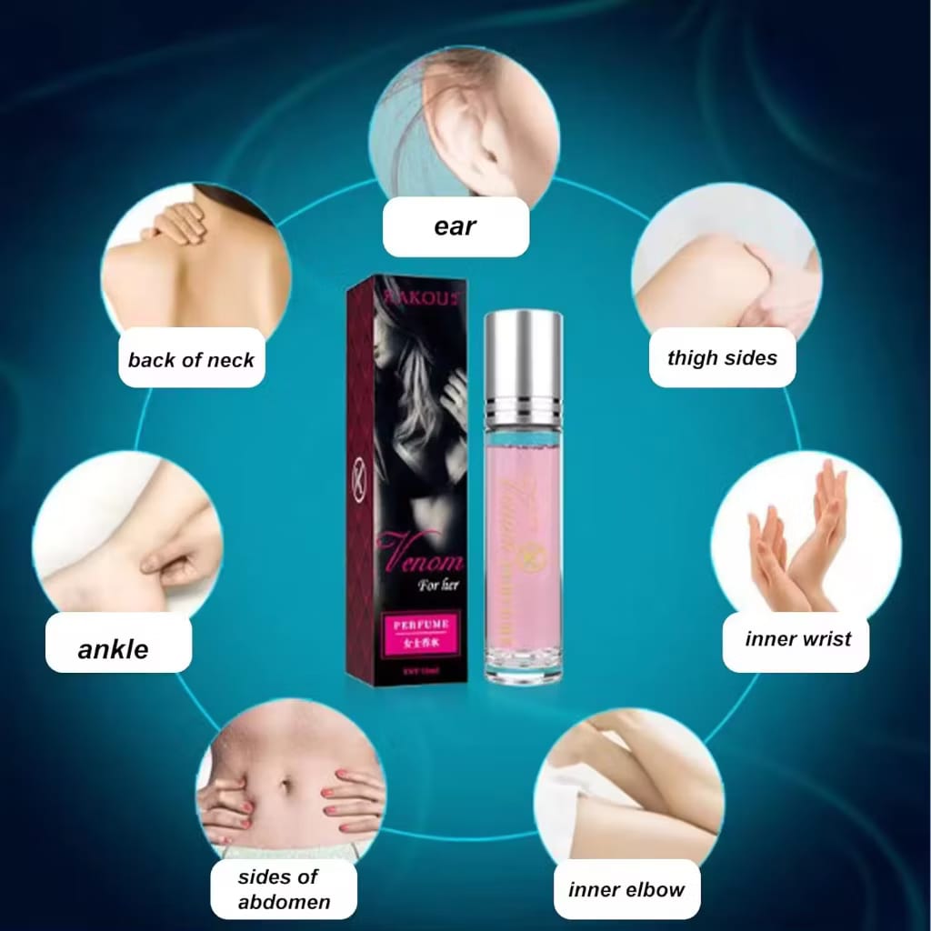 10ml  Venom Pheromone Roll-on Perfume Removal Odor Long Lasting Romantic Dating Perfume (3pcs)