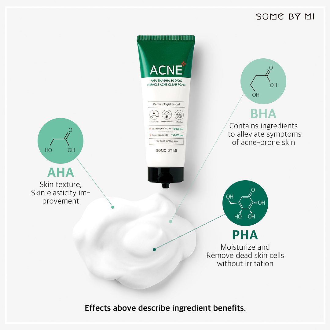acne foam benefits