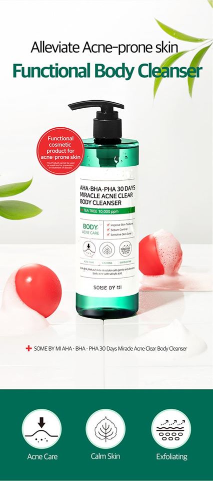 functional body cleanser